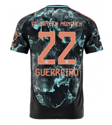 Bayern Munich Raphael Guerreiro #22 Udebanetrøje 2024-25 Kort ærmer